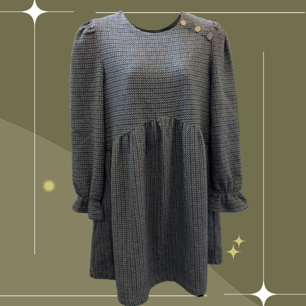 ✨ Berthie Paris Wool Blend Mini Dress Size US S / EU 36